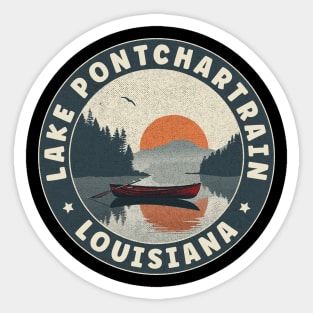 Lake Pontchartrain Louisiana Sunset Sticker